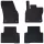  Autószőnyeg 4 pcs Fekete VW TIGUAN , a TOURAN-hoz TPE