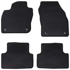  Autószőnyeg 4 pcs Fekete VW T-CROSS TPE