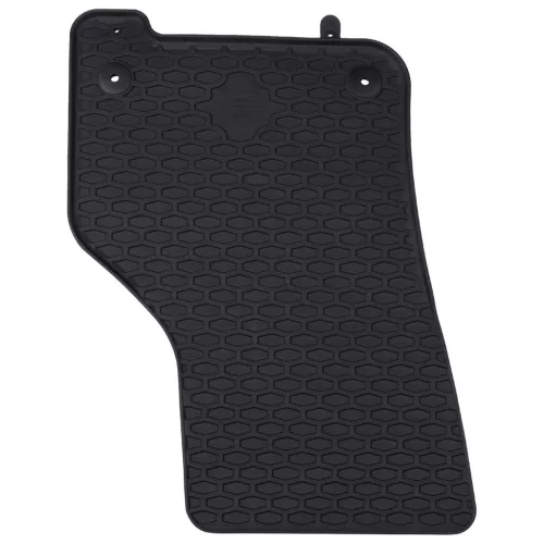  Autószőnyeg 4 pcs Fekete VW GOLF VIII MHEV Gumi