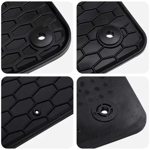  Autószőnyeg 4 pcs Fekete Škoda SUPERB III / iV TPE