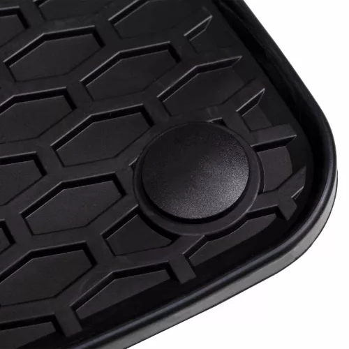  Autószőnyeg 2 pcs Fekete alkalmas Mercedes SPRINTER höz TPE