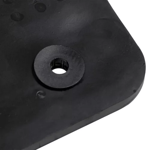  Autószőnyeg 2 pcs Fekete Gumi