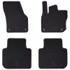 Autószőnyeg 4 pcs Fekete Škoda KODIAQ TDI TPE