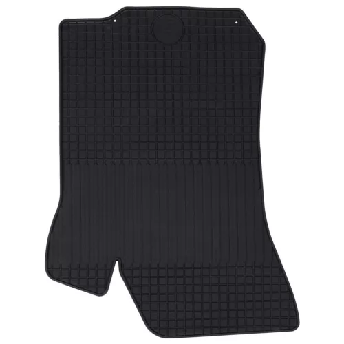  Autószőnyeg 4 pcs Fekete ŠKODA OCTAVIA I 97-04 Gumi