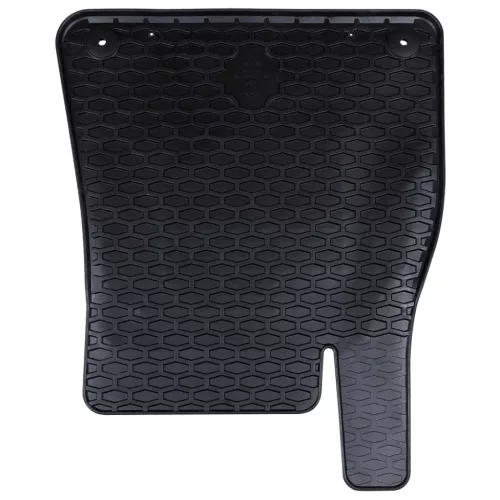  Autószőnyeg 4 pcs Fekete alkalmas Audi A6 / A7 4D hátsó Gumi