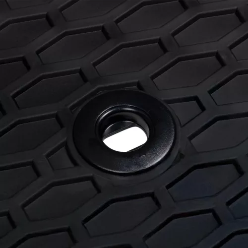  Autószőnyeg 3 pcs Fekete TPE