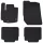  Autószőnyeg 4 pcs Fekete megfelelő Suzuki S-CROSS számára TPE