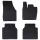  Autószőnyeg 4 pcs Fekete megfelelő VW ID.7 számára TPE