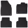  Autószőnyeg 4 pcs Fekete TPE