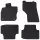  Autószőnyeg 4 pcs Fekete alkalmas a VW GOLF VIII Variánshoz TPE