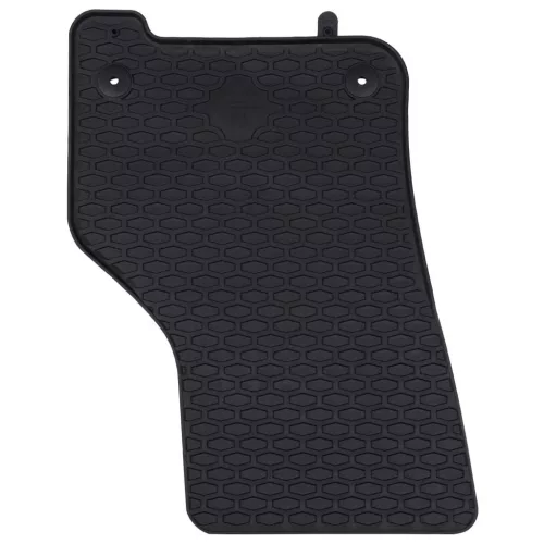  Autószőnyeg 4 pcs Fekete alkalmas a VW GOLF VIII Variánshoz TPE