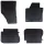  Autószőnyeg 4 pcs Fekete alkalmas VW CADDY BS Gumi