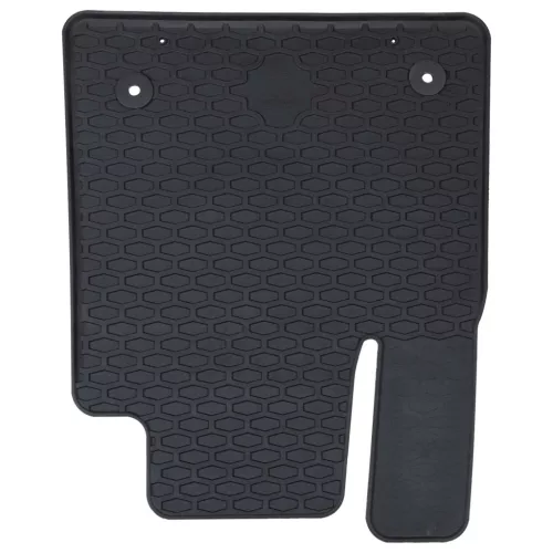  Autószőnyeg 4 pcs Fekete alkalmas Ford Focus 4D hátul Gumi