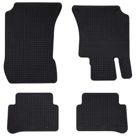  Autószőnyeg 4 pcs Fekete MERCEDES E 09-16 Hozyó Gumi