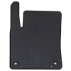  Autószőnyeg 4 pcs Fekete Gumi