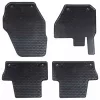  Autószőnyeg 4 pcs Fekete megfelelő VOLVO XC60 09-17 hez Gumi