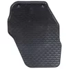  Autószőnyeg 4 pcs Fekete megfelelő VOLVO XC60 09-17 hez Gumi