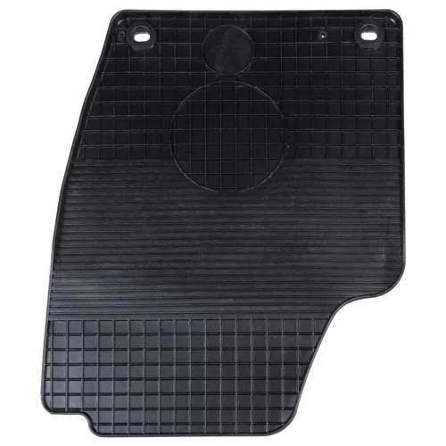  Autószőnyeg 4 pcs Fekete megfelelő VW POLO 10 / 01-09 NS-hez Gumi