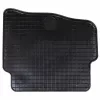  Autószőnyeg 4 pcs Fekete megfelelő VW POLO 10 / 01-09 NS-hez Gumi