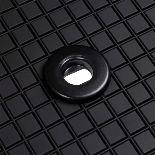  Autószőnyeg 4 pcs Fekete megfelelő VW POLO 10 / 01-09 NS-hez Gumi