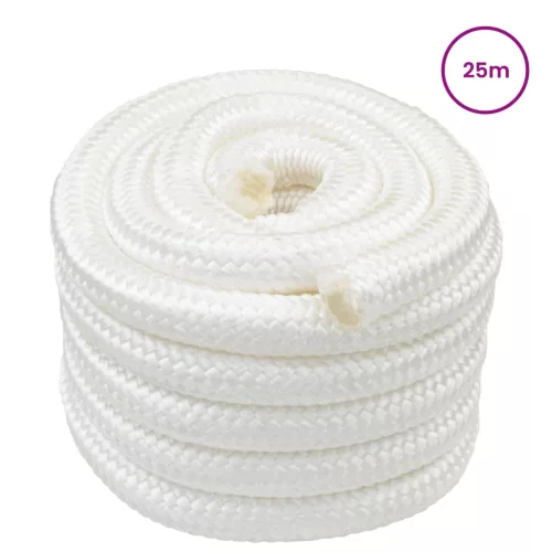  Csónak Kötél 25 m 3 Teljes fehér PP