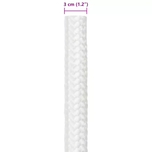  Csónak Kötél 25 m 3 Teljes fehér PP