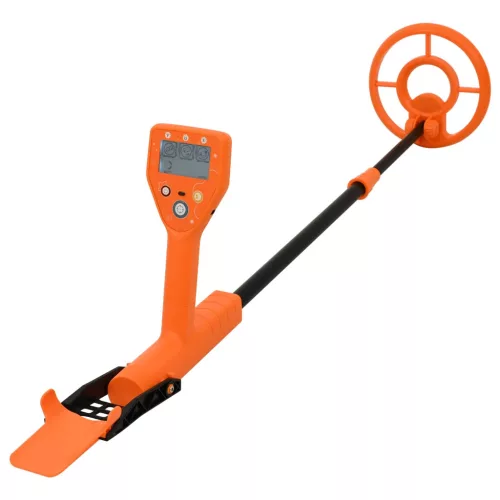  Fémkereső LCD kijelzővel, 2 modell, 19 cm tekercs Sárga
