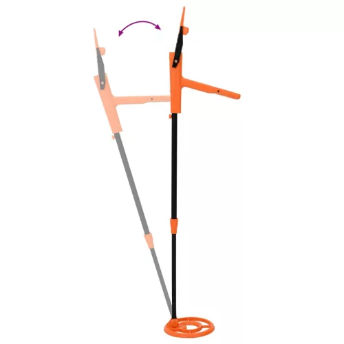  Fémkereső LCD kijelzővel, 2 modell, 19 cm tekercs Sárga
