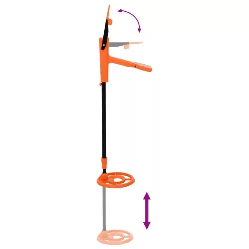  Fémkereső LCD kijelzővel, 2 modell, 19 cm tekercs Sárga