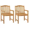  Kézzel faragott rózsaszék 2 pcs Természetes 58 x 60 x 90 cm