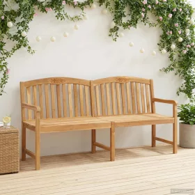    Kézműves Rózsabank Természetes 150 x 60 x 90 cm Tömör Teakfa