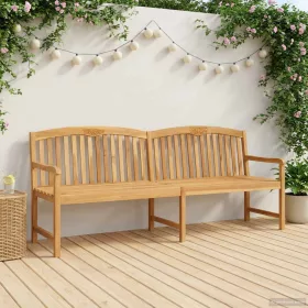    Kézműves Rózsabank Természetes 228 x 60 x 90 cm Tömör Teakfa