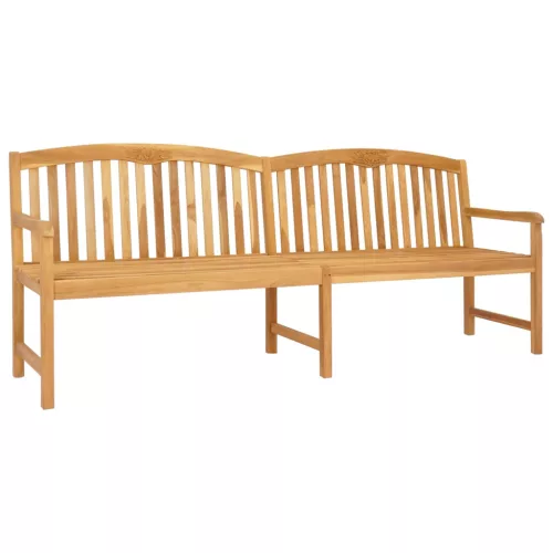  Kézműves Rózsabank Természetes 228 x 60 x 90 cm Tömör Teakfa