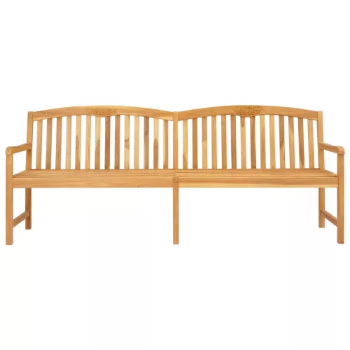  Kézműves Rózsabank Természetes 228 x 60 x 90 cm Tömör Teakfa