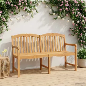    Kézműves Rózsabank Természetes 150 x 60,5 x 95 cm Tömör Teakfa