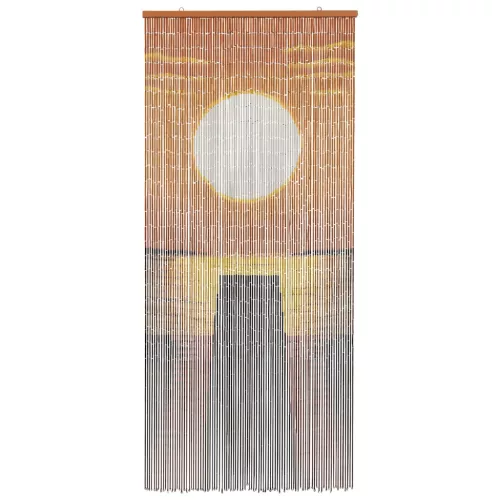  Rovar ajtófüggöny színes 200 x 90 cm Bambusz