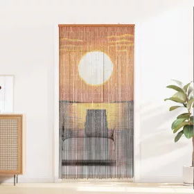  Rovar ajtófüggöny színes 200 x 100 cm Bambusz