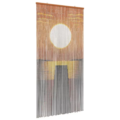  Rovar ajtófüggöny színes 200 x 100 cm Bambusz
