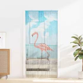  Rovar ajtófüggöny színes 200 x 100 cm Bambusz