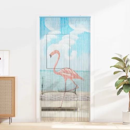  Rovar ajtófüggöny színes 200 x 100 cm Bambusz