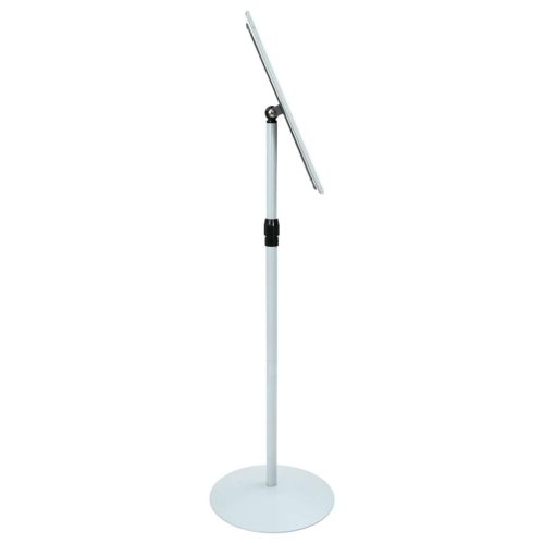  Pedestal poszter állvány Ezüst 33 x 33 x 126 cm PVC és Acél