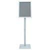  Pedestal poszter állvány Ezüst 32,5 x 27 x 126 cm