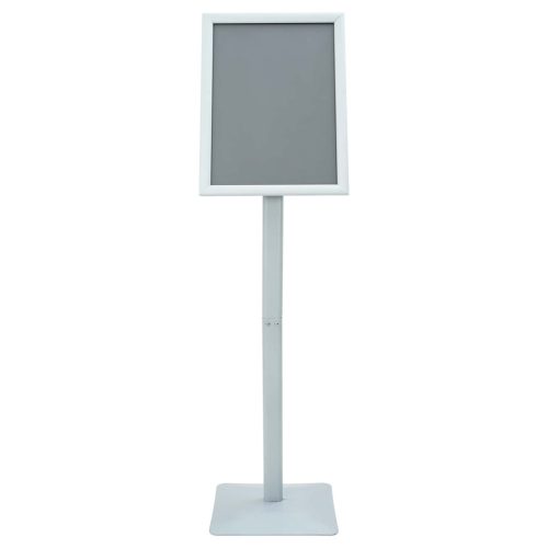  Pedestal poszter állvány Ezüst 32,5 x 27 x 126 cm