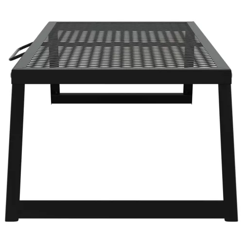  Összecsukható Kemping Grill Fekete 58 x 31 x 2 cm Ötvözött Acél