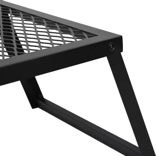  Összecsukható Kemping Grill Fekete 58 x 31 x 2 cm Ötvözött Acél
