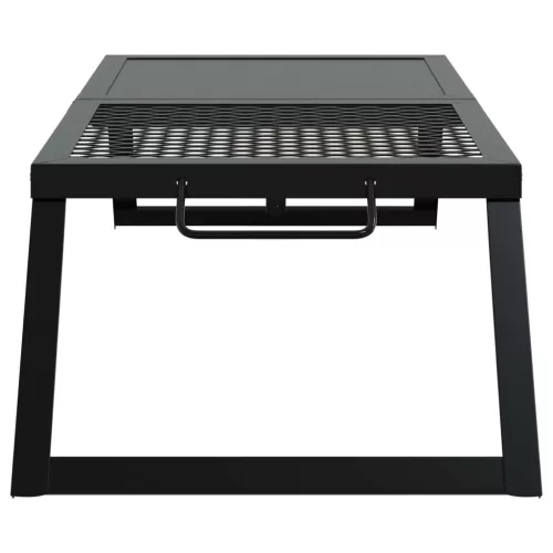  Összecsukható Kemping Grill Fekete 31,5 x 26,5 x 4 cm