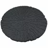  Lépőkő 6 pcs Fekete Ø 45 x 1,8 cm Gumi