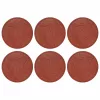  Lépőkő 6 pcs Piros Ø 44 x 2 cm Gumi
