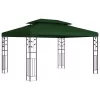  Pavilon 3,97 x 2,96 x 2,68 m Zöld Poliészter és acél