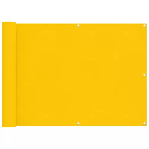  Erkély Szúnyogháló Sárga 75 x 200 cm PU bevonatos oxford alu